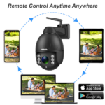 DIDSeth 1080P PTZ IP Security Cameras Wifi Outdoor Speed Dome Wireless Wifi Securitycameras Pan Tilt 8X Digital Zoom 2MP Network CCTV cameras