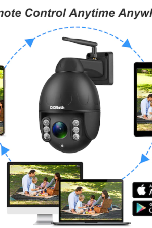 DIDSeth 1080P PTZ IP Security Cameras Wifi Outdoor Speed Dome Wireless Wifi Securitycameras Pan Tilt 8X Digital Zoom 2MP Network CCTV cameras