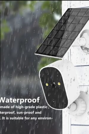 Solar Powered Smart PTZ Security Camera